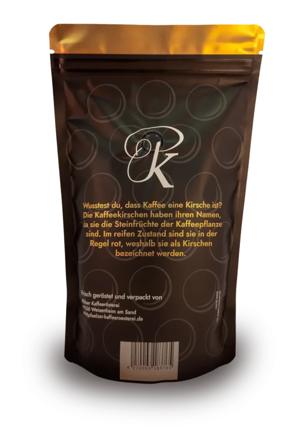 Kaffee Sorte "Robooster" bestehend aus 100% Robusta Kaffeebohnen