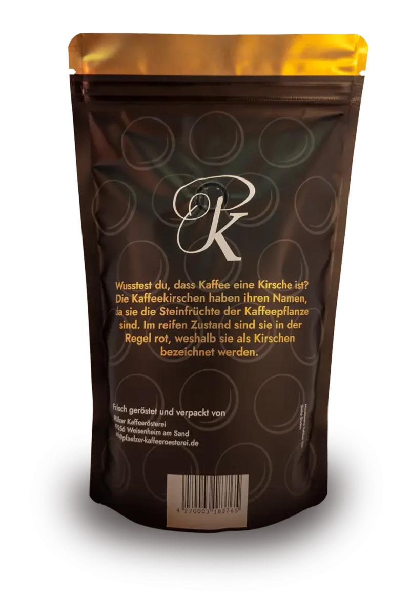 Kaffee Sorte "Robooster" bestehend aus 100% Robusta Kaffeebohnen