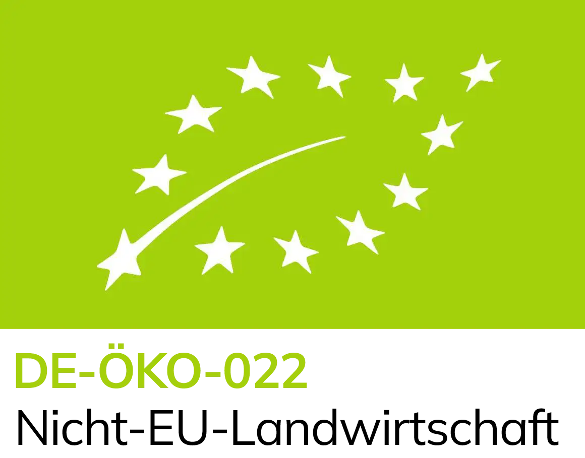 EU Bio Öko Siegel DE-ÖKO-022 Nicht EU-Landwirtschaft